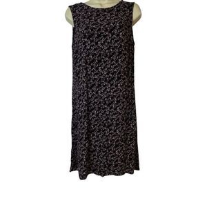 JPR Outfit Vintage 90s Purple Floral Shift Dress Size M